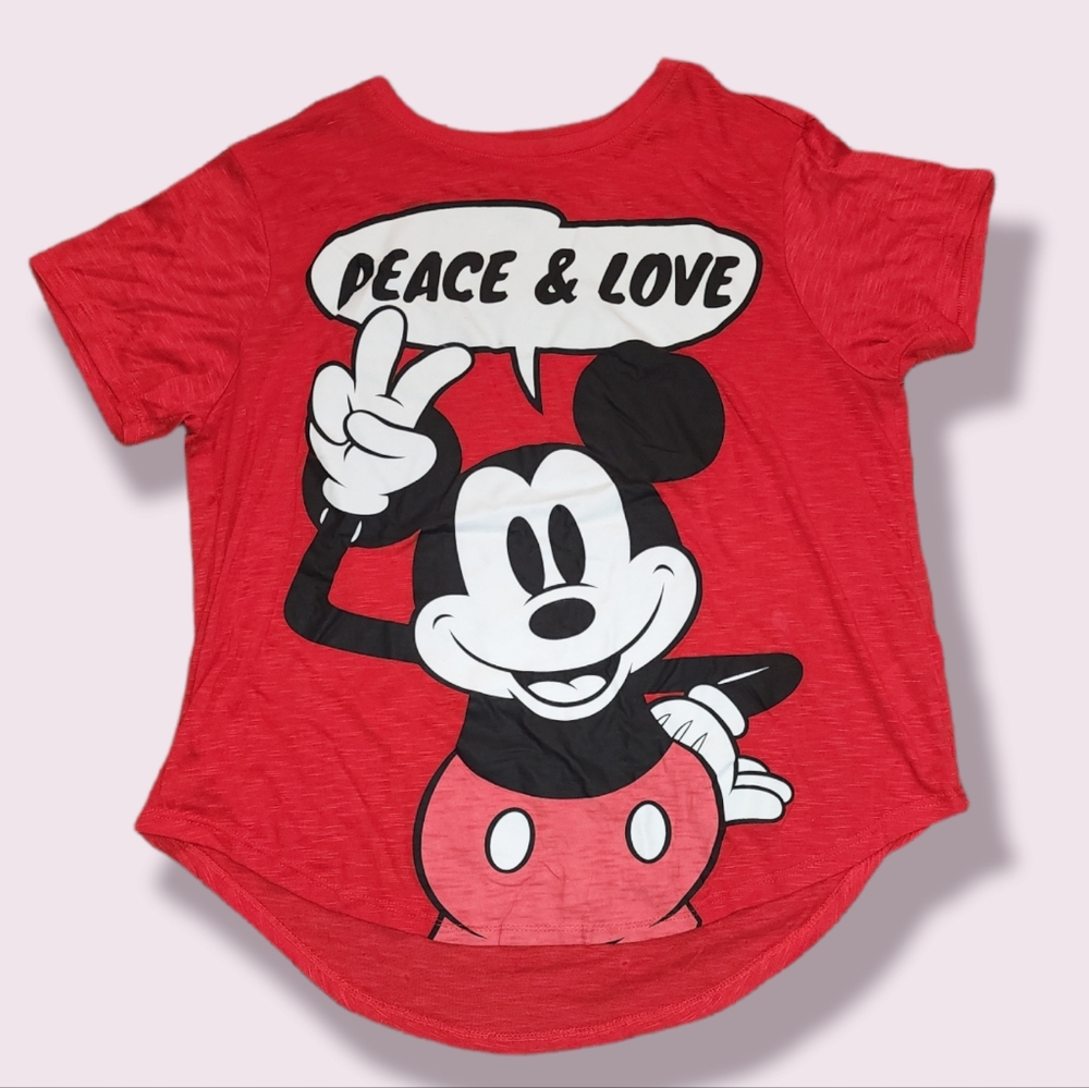 Mickey Peace and Love Top